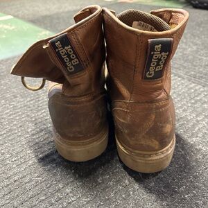 GEORGIA MEN'S WEDGE WORK BOOTS 6” size 15